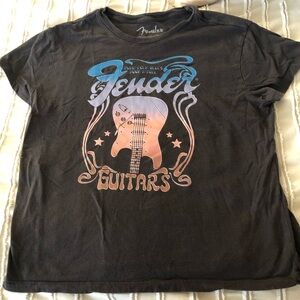 Fender Black Graphic T-Shirt
